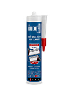 Клей-шпатлевка на акриловой основе KUDO НОМЕ, KBK-371, белый, 280 мл (12шт)