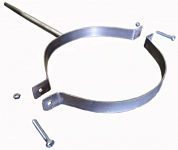 Держатель трубы  Д 100 мм цинк (40шт)