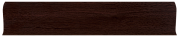 Плинтус ПВХ с мягким краем l=58 L049 (КОР) 2,2м Махагон (40шт в уп.)