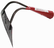 Тяпка самозаточная "супер сталь" красная 190*50 мм