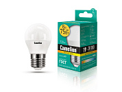 Лампа Camelion LED-G45-8W-E27/830 3000K шар 220В (Р)