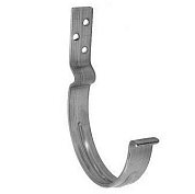 Держатель желоба короткий цинк круглый 125х100 (70шт)