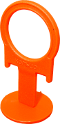 СВП зажим "Кольцо" (1,5 мм) оранжевый (100 шт/уп)