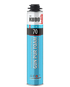 Пена монтажная пистолет KUDO HOME 70 всесезонная  900гр/1000мл (12шт)