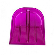 Лопата снеговая №4 из полик-та 385х340мм б/черенка d-32